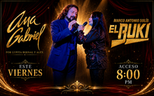 Cargar imagen en el visor de la galería, VIERNES 02 DE OCTUBRE ANA GABRIEL y el BUKI en vivo por Lupita Bernal y Alex