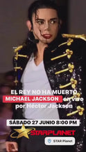 Cargar y reproducir el video en el visor de la galería, MICHAEL JACKSON En vivo por Héctor Jackson sábado 27 de junio
