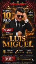 Cargar y reproducir el video en el visor de la galería, Viernes 10 de julio LUIS MIGUEL en vivo por Luis Antonio
